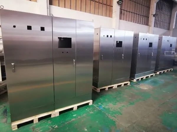 Gabinete eléctrico de acero inoxidable