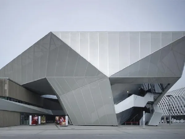 Revestimiento de fachada de edificios